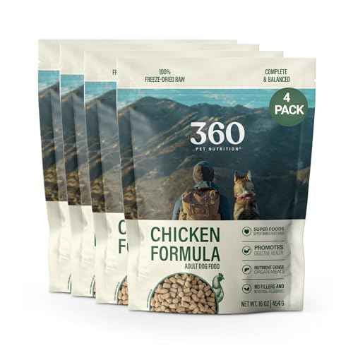 Freeze Dried Raw Dog Food (1 Pound (Pack of 4))
