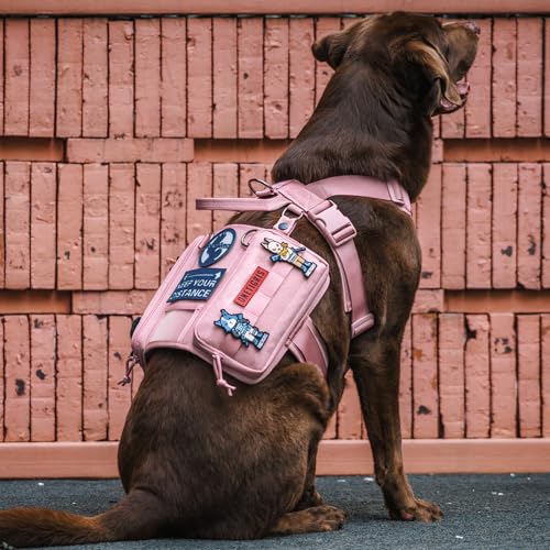 Service Dog Vest Harness (M / Pink)