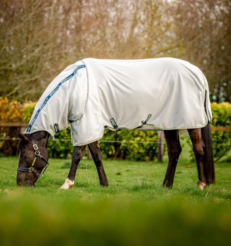 Amigo® Bug Rug Fly Sheet 0g (Lunar Rock/Navy & Lime / 45 inches)