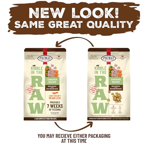 Primal Kibble in The Raw (4 Pound (Pack of 1))