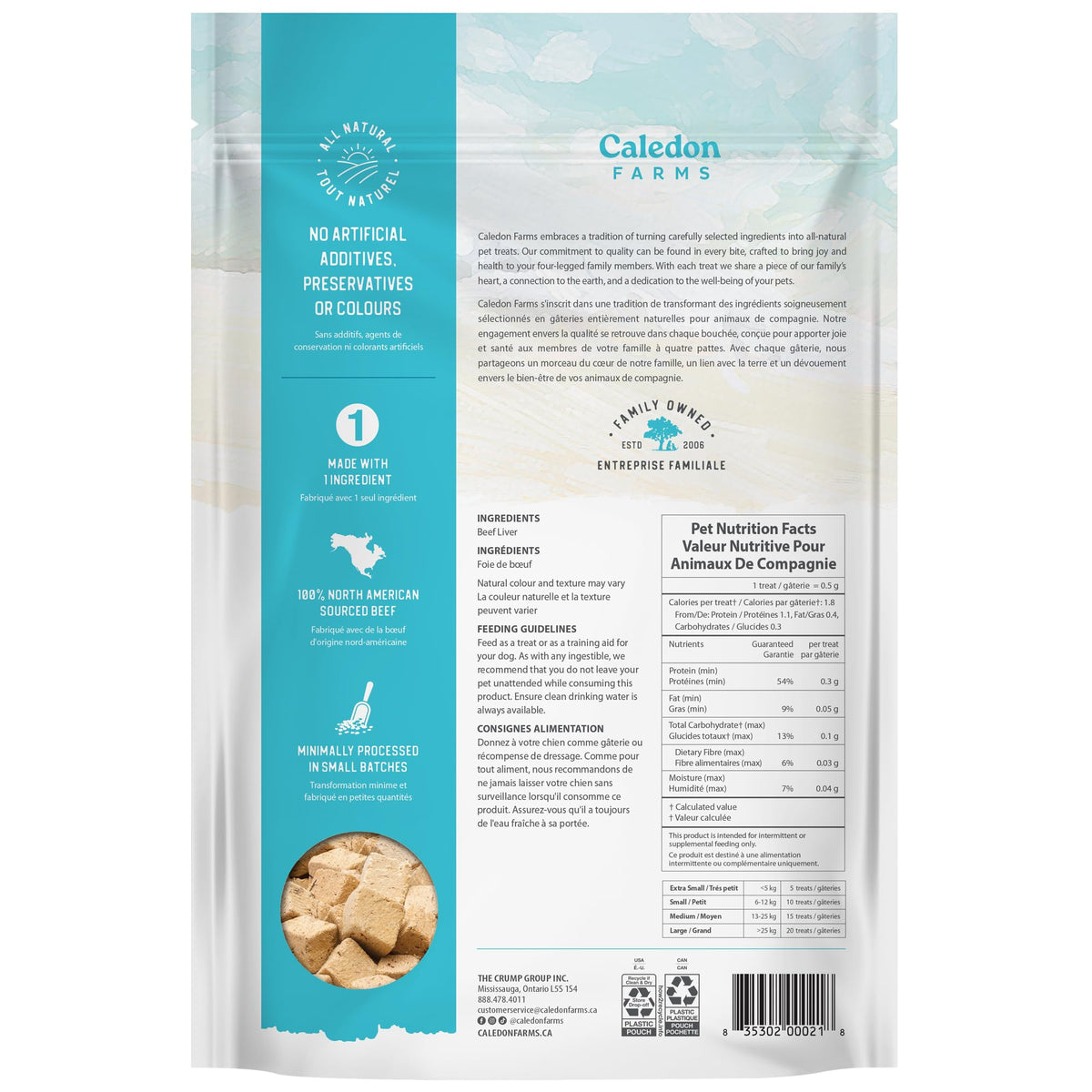 Freeze Dried Beef Liver Bites Dog Treats (5.3 Ounce (Pack of 1))