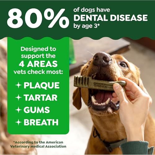 Regular Dental Dog Treats (18 Count (Pack of 1))