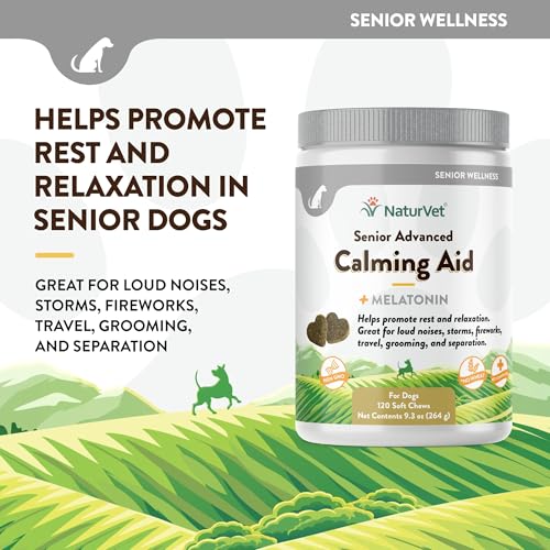 Quiet Moments Calming Aid Dog Supplement (120 Count (Soft Chews))