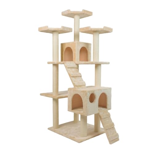 Multi Level Cat Tree Tower with Sisal Scratching Posts