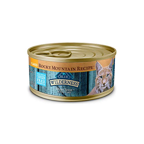 Wilderness Rocky Mountain Recipe Wet Cat Food Flakes (5.5 Ounce (Pack of 24))