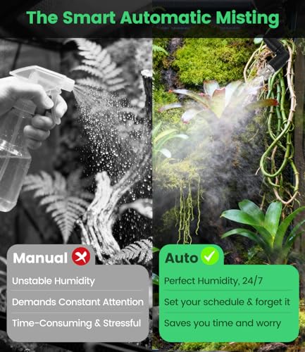 Automatic Reptile Misting System