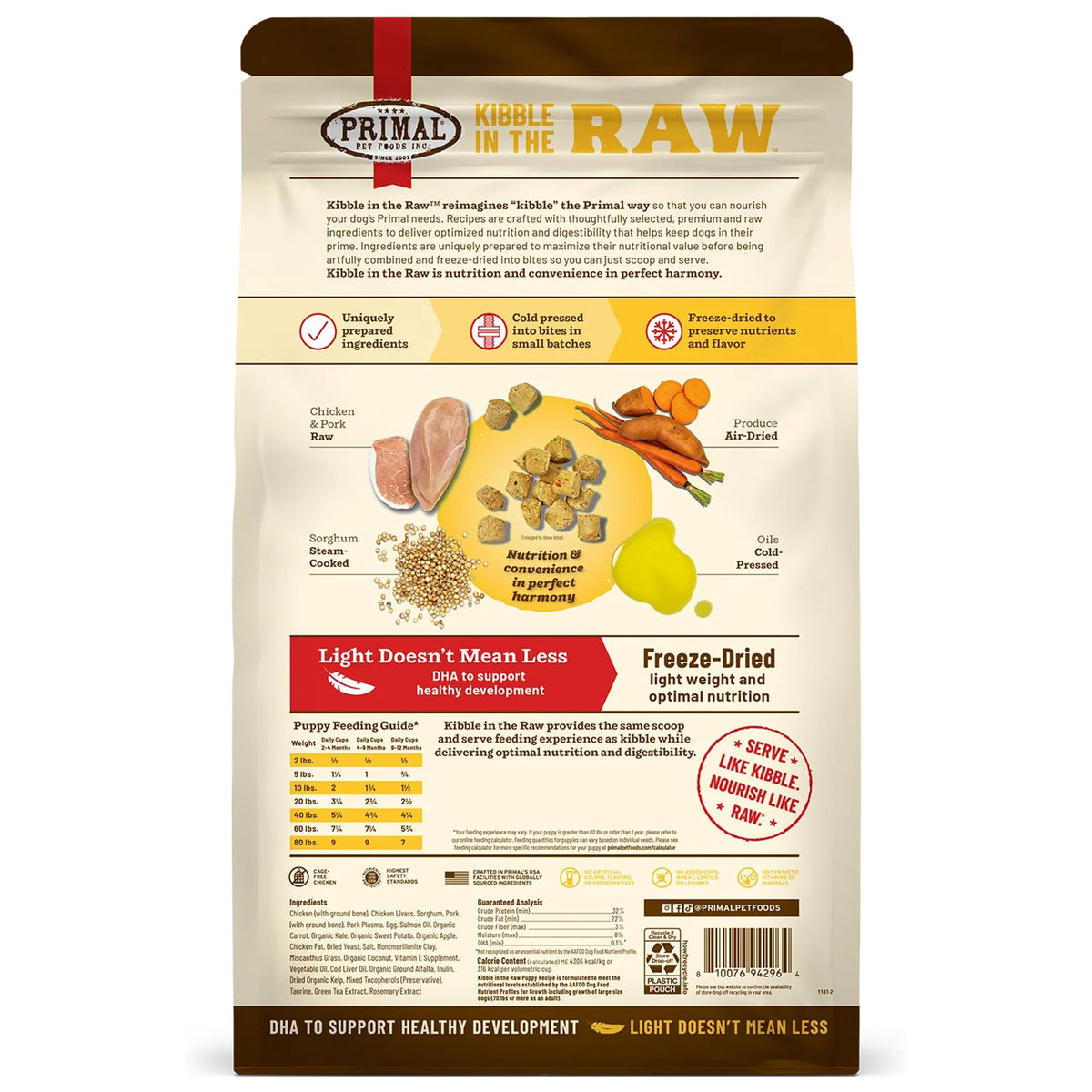 Primal Kibble in The Raw (1.5 Pound (Pack of 1))