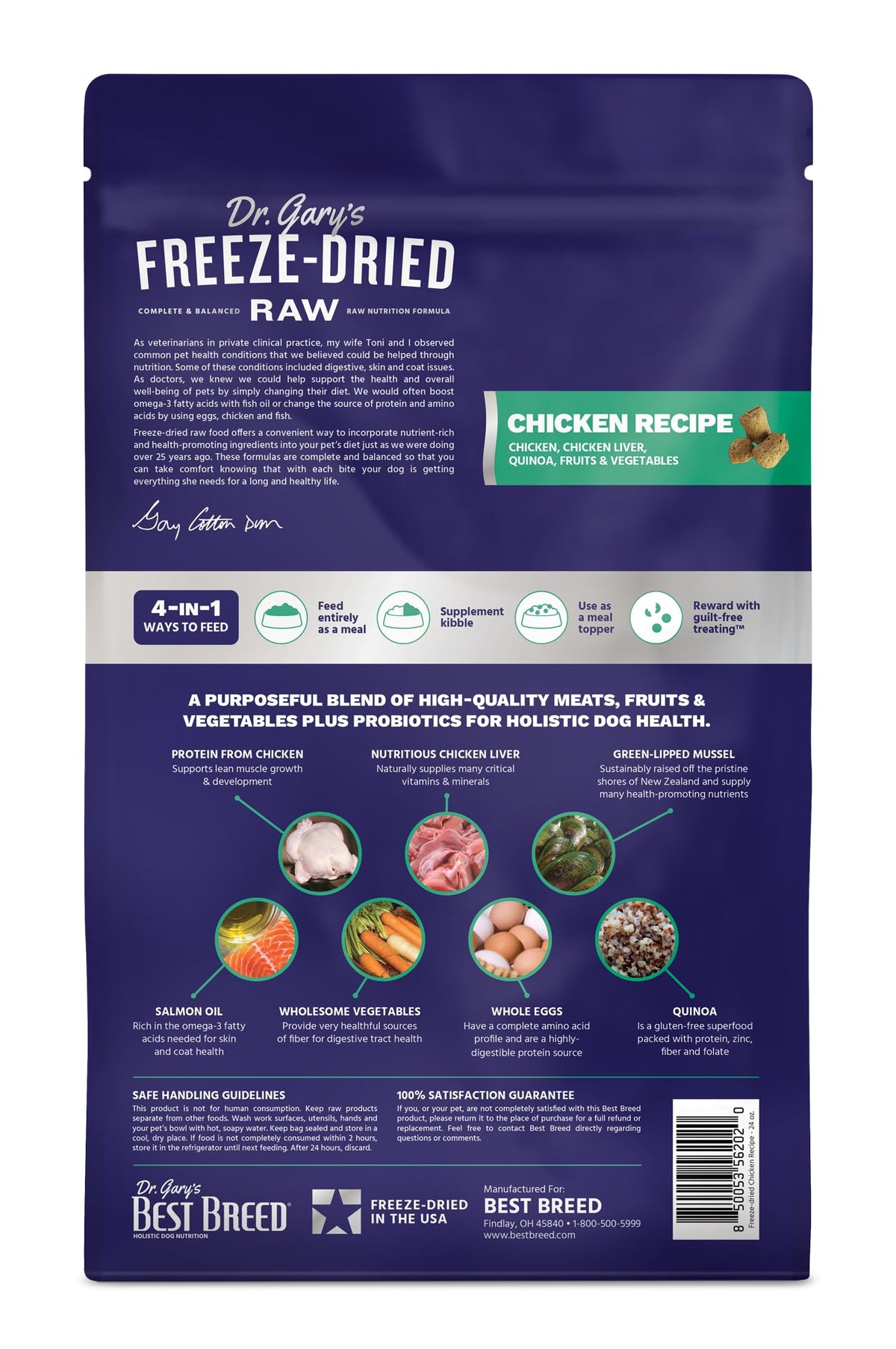 Dr. Gary's Best Breed Freeze (1.5 Pound (Pack of 1))
