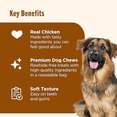 Soup Bones Chicken Dog Chews (1.44 Pound (Pack of 1))