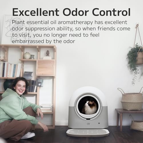 Self Cleaning Litter Box Automatic Electronic Hands (Grey Pro)