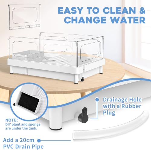 Small Turtle Tank Kit (White)