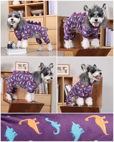 Dinosaur Costume Dog Pajamas (Medium / Dinos#4)
