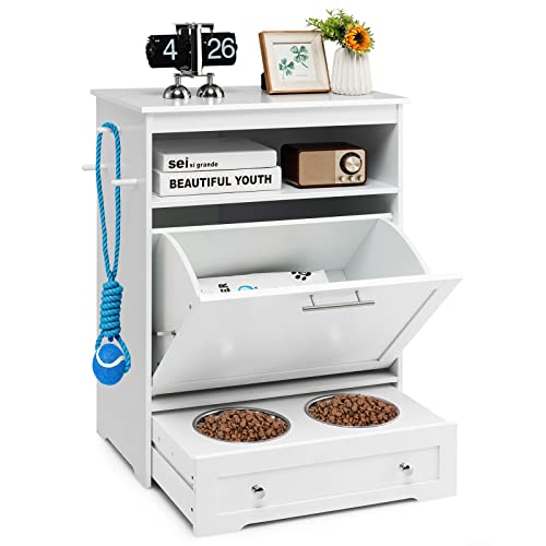 Pet Feeder Station (White)