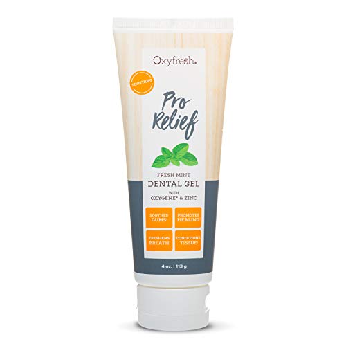 Premium Soothing Pro Relief Dental Gel Infused Zinc & Aloe Vera (4 Ounce (Pack of 1))