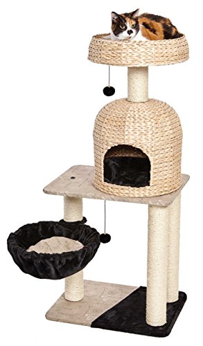Cat Tree Reid Cat Furniture (Reid Woven Rattan/Script)