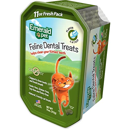 Grain Free Cat Dental Treats with Catnip (11 Ounce (Pack of 1))