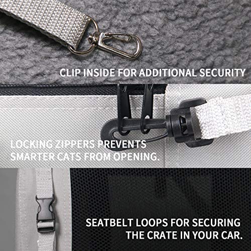 Extra Large Cat Carrier Soft Sided (Blue)
