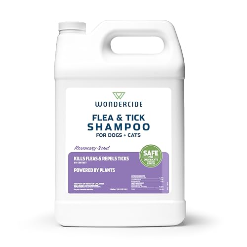 Flea & Tick Shampoo for Dogs and Cats (128 Fl oz)