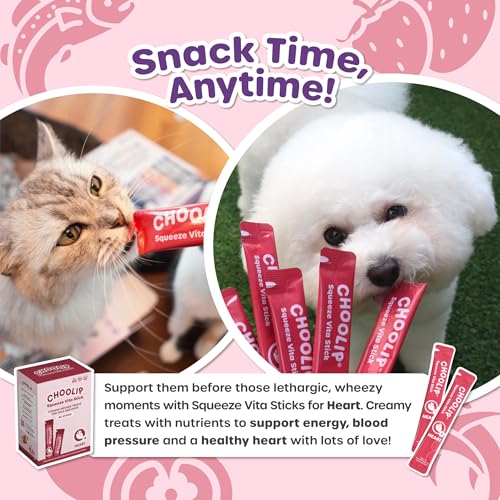 Squeeze Vita Stick Lickable Cat and Dog Treats (0.53 Ounce (Pack of 7))