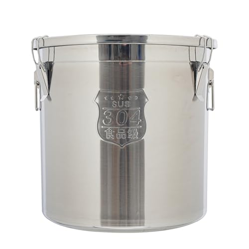 12.7Gal 304 Stainless Steel Rice Storage Container 40 (48L)