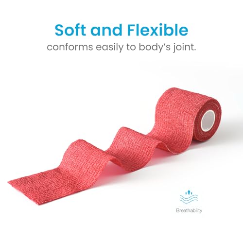 Pet Wrap Self (2 Inch (Pack of 6) / Solid Color A, 2 of Each Color)