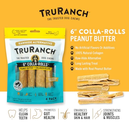 6" Collagen Rolls for Dogs