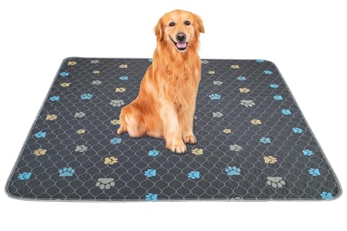 Washable Pee Pads for Dogs (Colour Paws / 48*65''-2pcs)