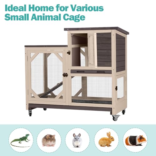 Rabbit Hutch Indoor for 2