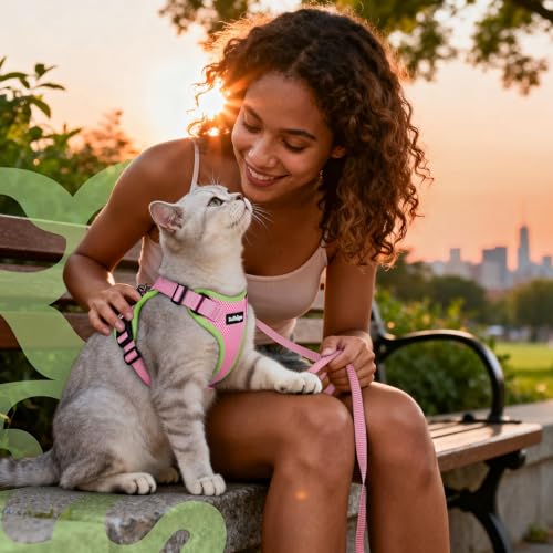 Cat Harness and Leash for Walking