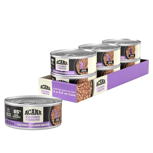 Chunks Wet Cat Food Kitten Recipe 5.5oz Cans (5.5 Ounce (Pack of 6))