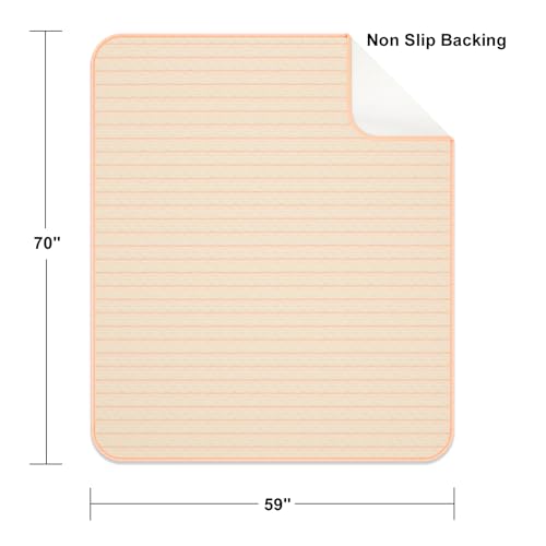King Size Bed Pads for Incontinence Washable Waterproof (1 Pack - 71x59)