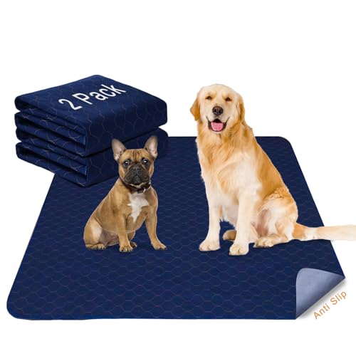 2Pack Dog Pads Washable 53”x65” (2Pack 53”x65”)