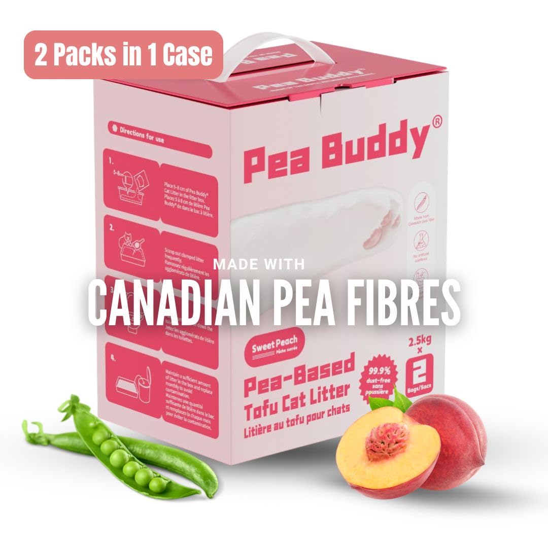 Pea Based Tofu Cat Litter (2 Bags)