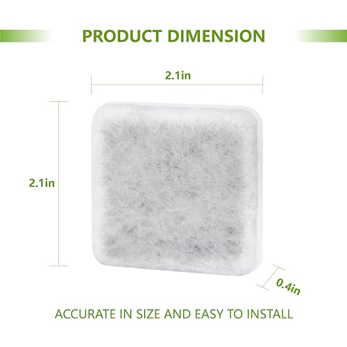 Pet Water Fountain Charcoal Replacement Filters for Petmate