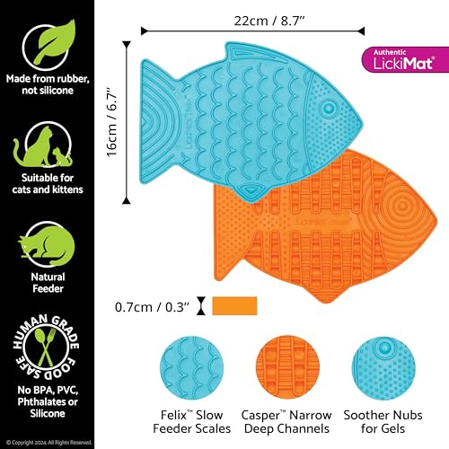 Casper & Felix (Orange & Turquoise)