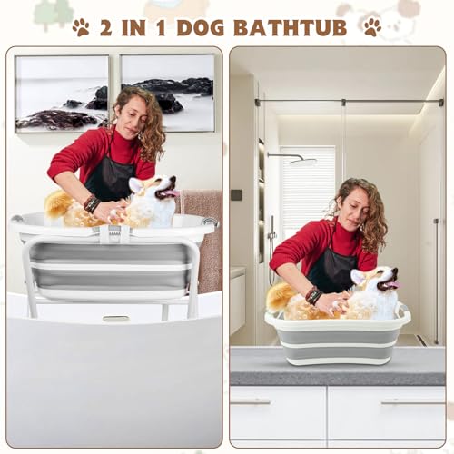 Elevated Dog Bathtub