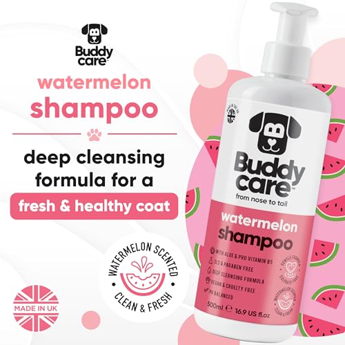 Watermelon Dog Shampoo by Buddycare (16.90oz)