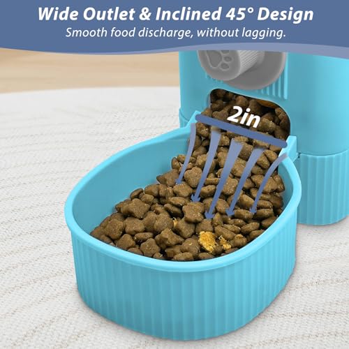 Rabbit Food Dispenser (Blue)