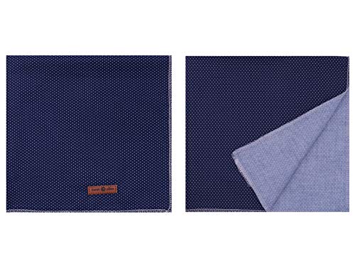 Dog Bandana for Small Medium Large Dogs (Blue Dot / Small (Pack of 1))