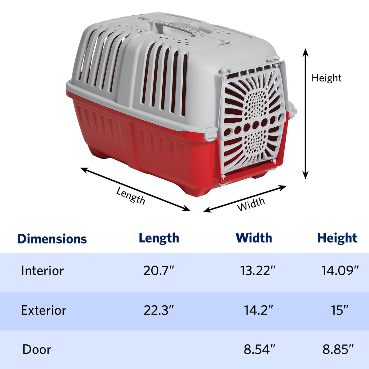 Midwest Homes Spree Travel Carrier (Red)