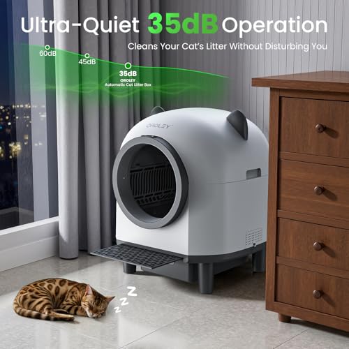 Self Cleaning Litter Box (White)