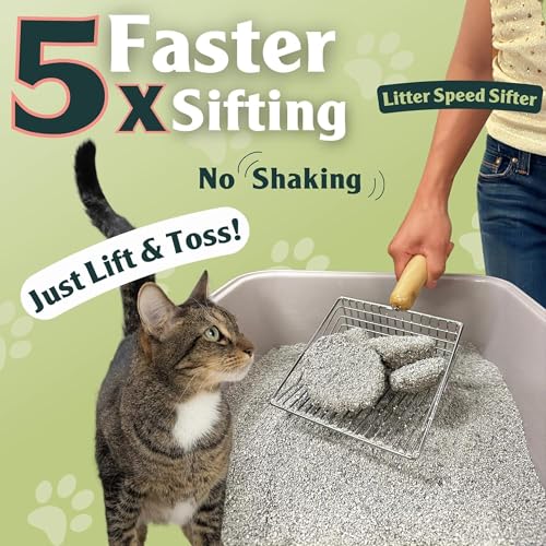 Litter Box Deodorizer Bundle (1 Bag + Speed Sifter + Spray)