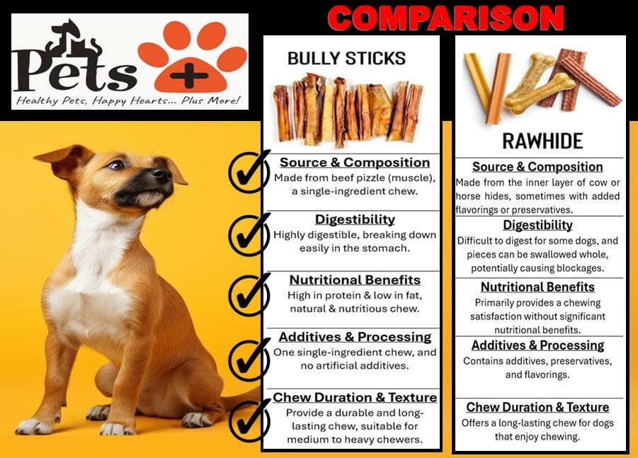 Pets Plus Premium Bart's Bully Sticks for Dogs (1 Ounce (Pack of 1))