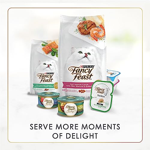 Purina Fancy Feast Kitten Tender Turkey & Ocean Whitefish Variety Pack (3 Ounce (Pack of 24))