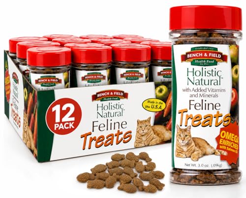 Holistic Natural Healthy Kitty Cat Treats (3 Ounce (Pack of 12))