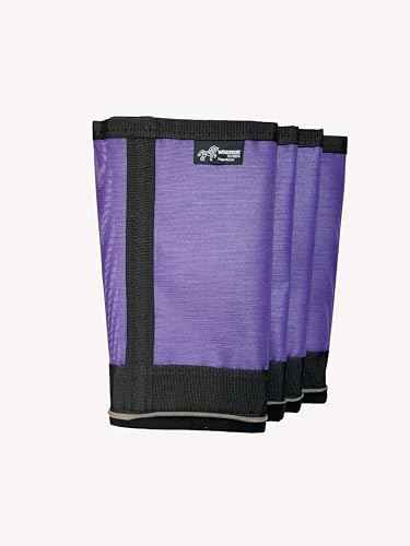 Warrior Fly Boots for Horses (Trojan Warrior / Purple)