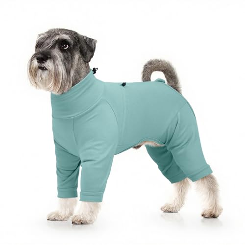 Adjustable Recovery Suit for Small Dogs (Green / S)