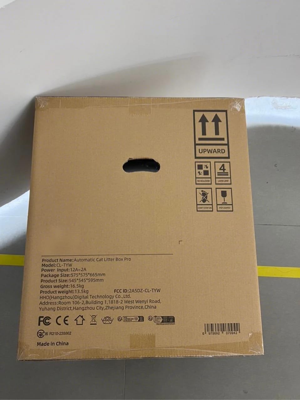 Self Cleaning Litter Box Automatic Electronic Hands (Grey Pro)