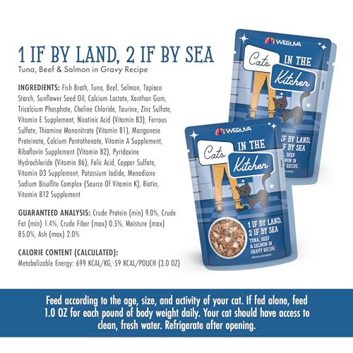 Cats in The Kitchen (3 Ounce (Pack of 12))