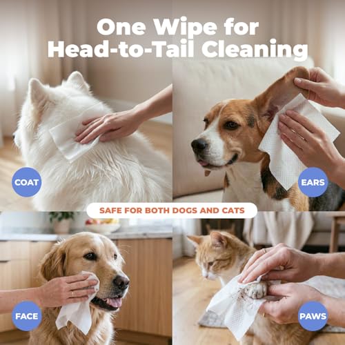 Cleaning Dog Wipes (Soothing Oatmeal / 400 Count)